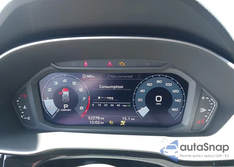 2021 Audi Q3 Premium 45 Tfsi S Line Quattro Tiptronic z USA, uszkodzony, nr VIN WA1DECF31M1127887